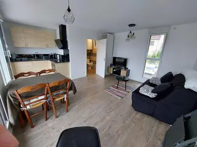 Coin salon dans l'établissement Studio entre Beaune et Dijon