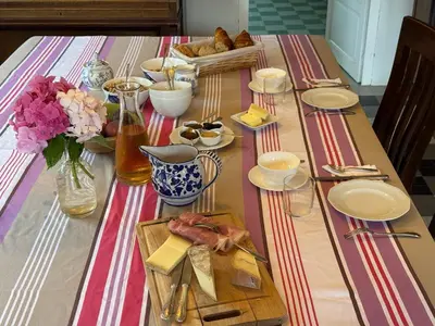 Nourriture dans le B&B/chambre d'hôtes ou à proximité