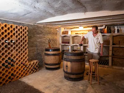 Boissons dans l'établissement Holiday Home Le Noyer by Interhome