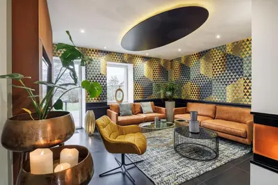 Coin salon dans l'établissement La Maison Rossi, Demeure chic