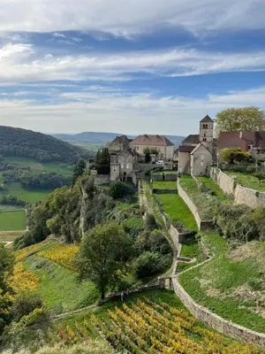 Paysage naturel près de la maison d'hôtes