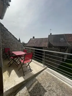 Balcon ou terrasse dans l'établissement Au Numéro 4