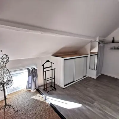 Cuisine ou kitchenette dans l'établissement L'atelier