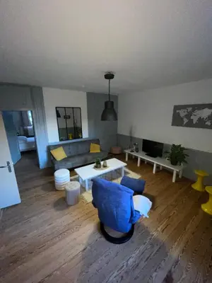 Coin salon dans l'établissement Au passage