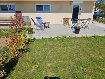 Jardin de l'établissement Serge'House