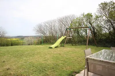 Aire de jeux pour enfants de l'établissement Chez Marie-Anne