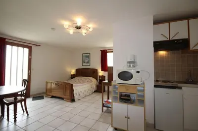 Cuisine ou kitchenette dans l'établissement Chez Marie-Anne
