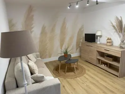 Télévision ou salle de divertissement dans l'établissement Appartement cosy en centre ville