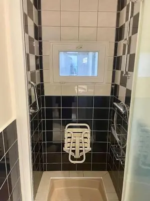 Salle de bains dans l'établissement Appartement cosy en centre ville