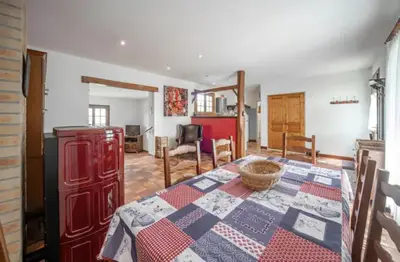 Un ou plusieurs lits dans un hébergement de l'établissement La maison de Chantal