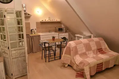 Cuisine ou kitchenette dans l'établissement Bost and Breakfast