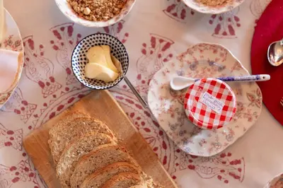 Nourriture dans le B&B/chambre d'hôtes ou à proximité