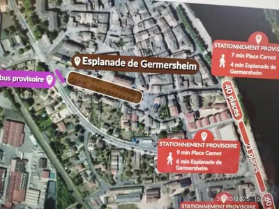 Plan de l'établissement La Traige du Midi