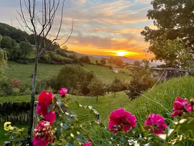 Paysage naturel près de la maison de vacances