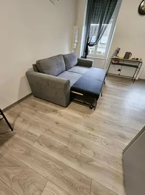Coin salon dans l'établissement Appartement Saint-Vallier 71