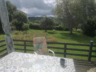 Paysage naturel près de la maison de vacances