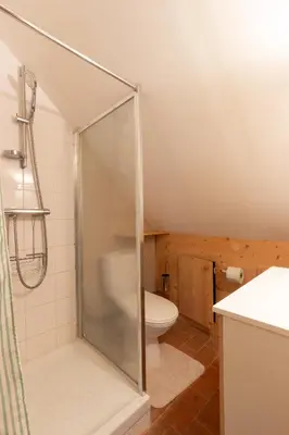 Salle de bains dans l'établissement Cabana & La Maison du Père Amour