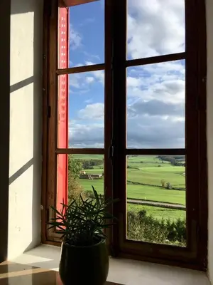Paysage naturel près de la maison de vacances