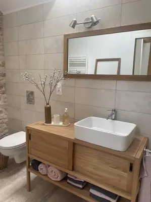 Salle de bains dans l'établissement Magical Mellecey