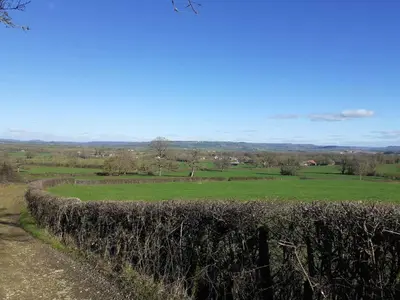 Paysage naturel près de la maison de vacances