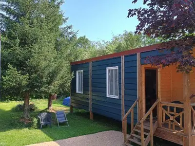 Jardin de l'établissement Gîte Bleu Confort et Nature