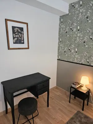 Coin salon dans l'établissement Hippolyte - Magnifique appartement en centre-ville
