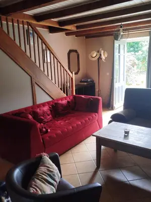 Coin salon dans l'établissement Manisba