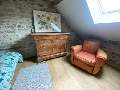 Coin salon dans l'établissement La maison Colombe