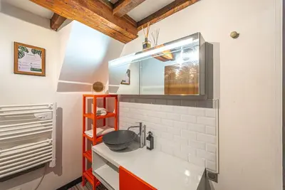 Un ou plusieurs lits dans un hébergement de l'établissement Strike & Chill - Duplex - Au Cœur de Dijon