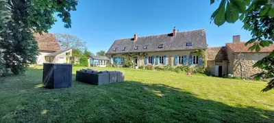 Jardin de l'établissement Domaine de Vauvelle