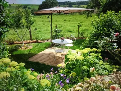 Jardin de l'établissement Au cœur des prés