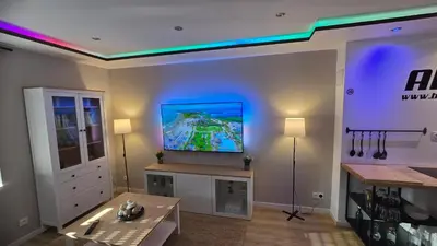Télévision ou salle de divertissement dans l'établissement ARKANA, appartement avec 2 places de parking