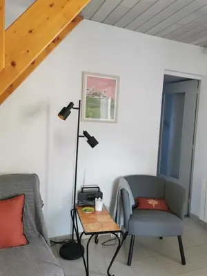 Coin salon dans l'établissement Chez Norbert