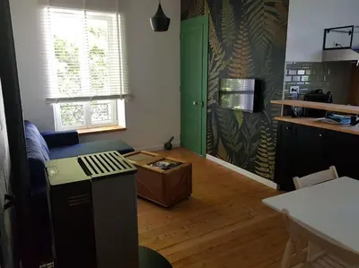 Cuisine ou kitchenette dans l'établissement gîte des liserons