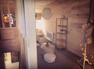 Salle de bains dans l'établissement La Petite Maison