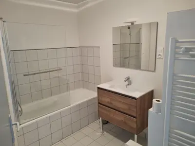 Salle de bains dans l'établissement T3 Macon Centre Rambuteau