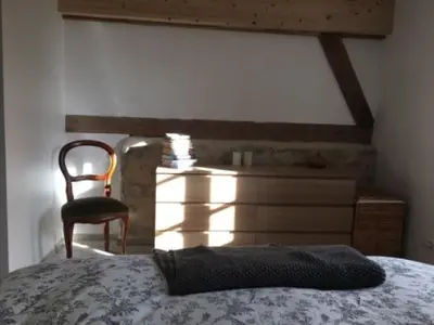 Un ou plusieurs lits dans un hébergement de l'établissement La Belle Grange de Cuzy