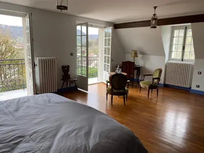 Un ou plusieurs lits dans un hébergement de l'établissement Longue Vue en Arbois