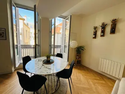 Coin salon dans l'établissement Loft Pasteur - Homillesime