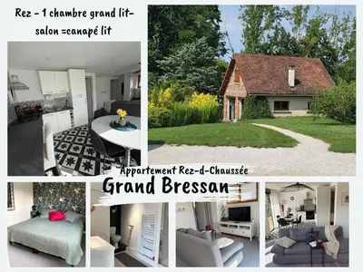 Plan de l'établissement Gîtes Saint-Germain