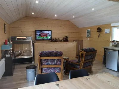 Cuisine ou kitchenette dans l'établissement L'Atelier