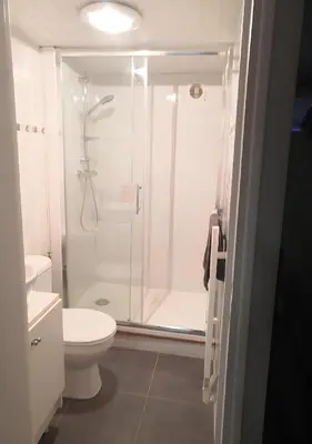 Salle de bains dans l'établissement Mini STUDIO