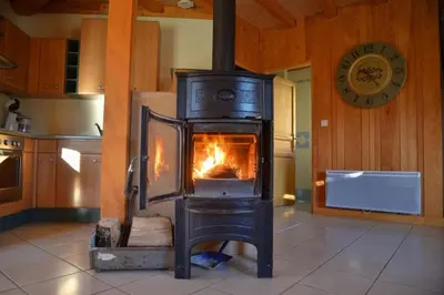 Plan de l'établissement Maison plain pied intérieur bois - Lac de chalain - Gîte les 4 saisons