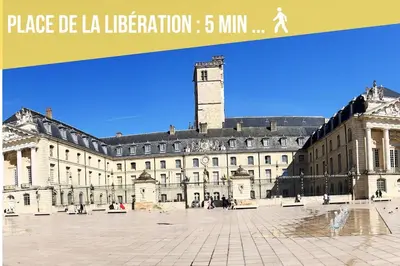 Plan de l'établissement Le Liberté Coeur de ville Duplex