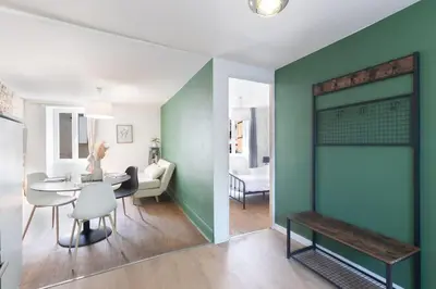 Coin salon dans l'établissement Cabana & Escapade Sud Mâconnaise