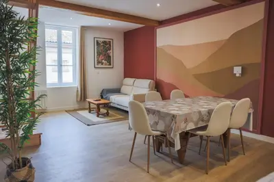 Coin salon dans l'établissement L'immeuble Carnot