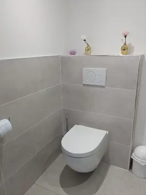 Salle de bains dans l'établissement La casa Bosch
