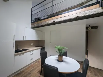 Cuisine ou kitchenette dans l'établissement La casa Bosch