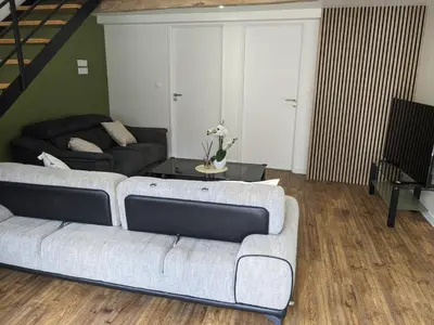 Coin salon dans l'établissement La casa Bosch