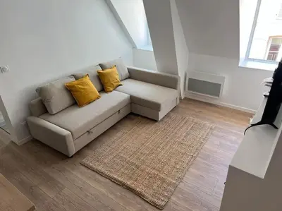 Coin salon dans l'établissement Chez TH'Auxonne
